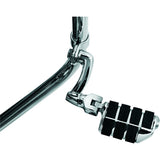 Kuryakyn Longhorn Offset Dually ISO Peg With Clamp Chrome - Driven Powersports