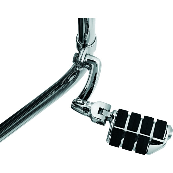 Kuryakyn Longhorn Offset Dually ISO Peg With Clamp Chrome - Driven Powersports