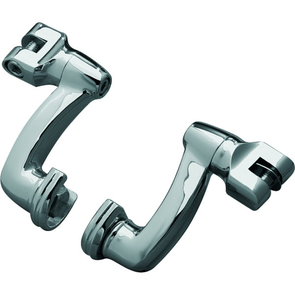 Kuryakyn Longhorn Offset Peg Mount Chrome - Driven Powersports