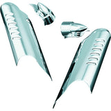 Kuryakyn Lower Leg Deflector Shield For Harley-Davidson Chrome - Driven Powersports