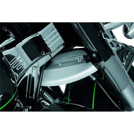 Kuryakyn Lower Tree Wind Deflector For Harley-Davidson Chrome - Driven Powersports