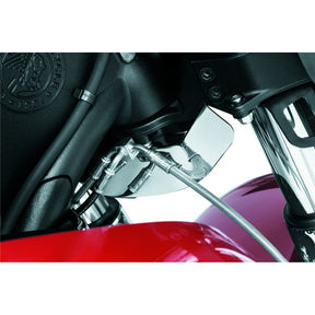Kuryakyn Lower Tree Wind Deflector For Harley-Davidson / Indian Chrome - Driven Powersports
