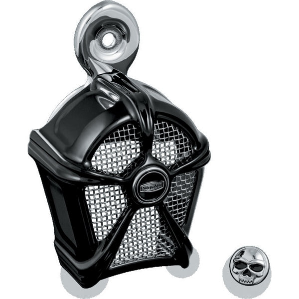 Kuryakyn Mach 2 Horn Cover Black/Chrome - Driven Powersports