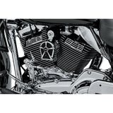 Kuryakyn Mach 2 Horn Cover Chrome/Black - Driven Powersports