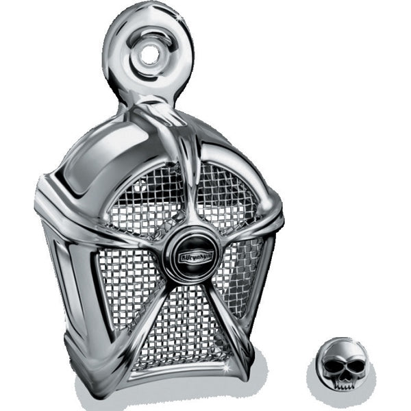 Kuryakyn Mach 2 Horn Cover Chrome/Black - Driven Powersports