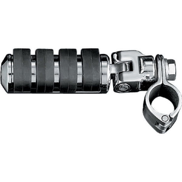 Kuryakyn ISO Peg with Magnum Quick Clamp White L - Driven Powersports