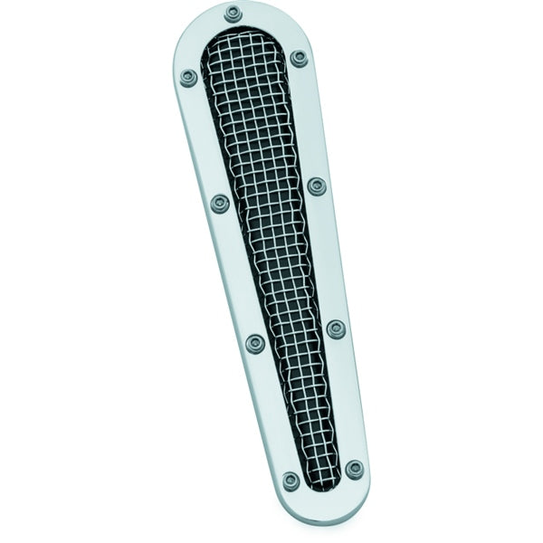 Kuryakyn Mesh Dash Insert For Harley-Davidson Chrome - Driven Powersports
