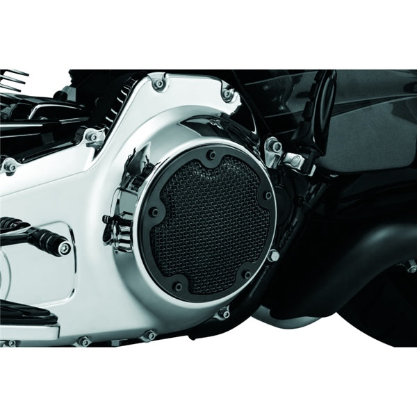 Kuryakyn Mesh Derby Cover For Harley-Davidson Black - Driven Powersports