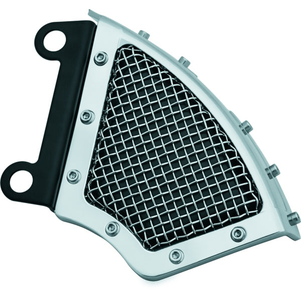 Kuryakyn Mesh Front Caliper Cover For Harley-Davidson Chrome - Driven Powersports