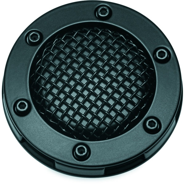 Kuryakyn Mesh Gas Caps Vented For Harley-Davidson Black - Driven Powersports