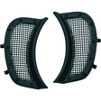 Kuryakyn Mesh Headlight Vent Accent For Harley-Davidson Black - Driven Powersports