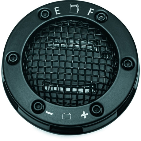 Kuryakyn Mesh LED Fuel & Battery Gauge For Harley-Davidson Black - Driven Powersports