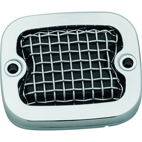 Kuryakyn Mesh Master Cylinder Brake Cover - Chrome Chrome - Driven Powersports