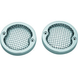 Kuryakyn Mesh Turn Signal Bezel For Harley-Davidson Chrome - Driven Powersports
