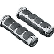 Kuryakyn Metric ISO Grip For Harley-Davidson / Kawasaki & More Chrome - Driven Powersports