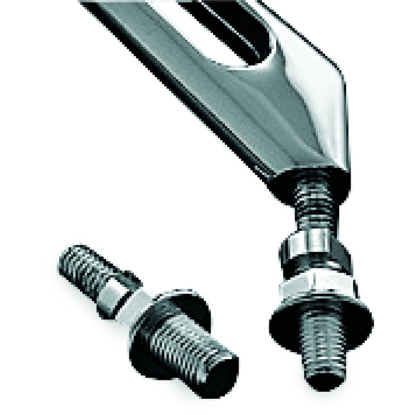 Kuryakyn Metric Mirror Adapter Chrome - Driven Powersports