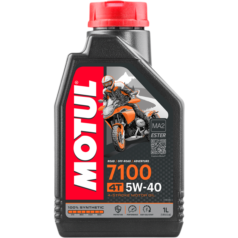 MOTUL (CS/12) 7100 5W40 4T 1L Front - Driven Powersports