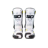 Sidi Rex Boots White/Black/Yellow 40 - Driven Powersports