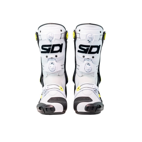 Sidi Rex Boots White/Black/Yellow 40 - Driven Powersports