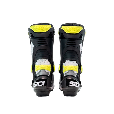 Sidi Rex Boots White/Black/Yellow 40 - Driven Powersports