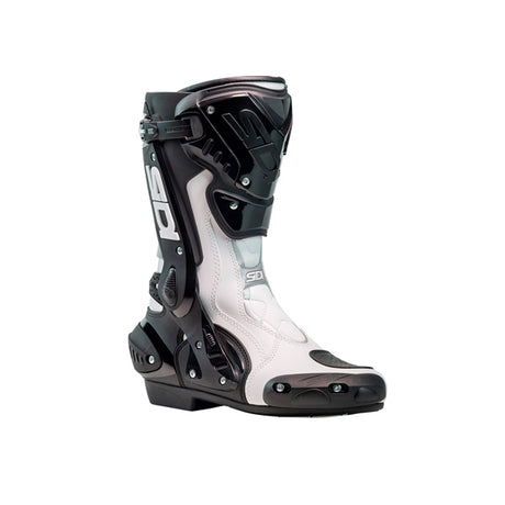 Sidi ST Boots Steel Black/White 43 - Driven Powersports