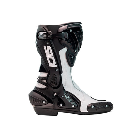 Sidi ST Boots Steel Black/White 43 - Driven Powersports