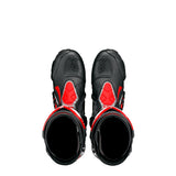 SIDI BOOT Steel Black/Red 47 - Driven Powersports