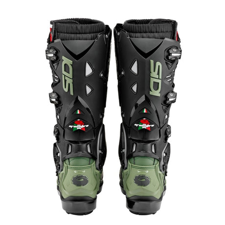 Sidi Crossfire 3 SRS Boots Army/Black 40 - Driven Powersports