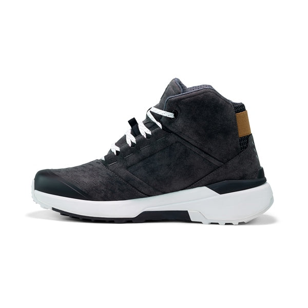 Sidi Nucleus Suede WP Shoes Black/White 38 - Driven Powersports
