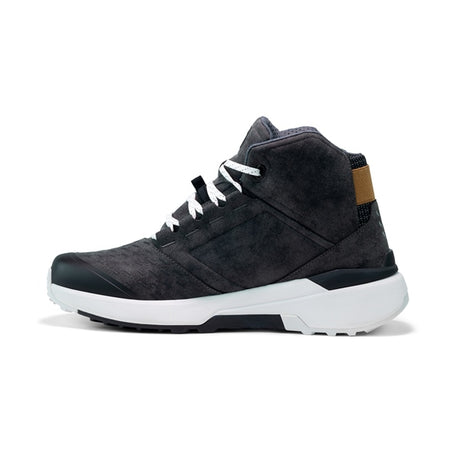 Sidi Nucleus Suede WP Shoes Black/White 38 - Driven Powersports
