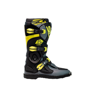 Sidi Flame boots Black/Lime/Gray 36 - Driven Powersports