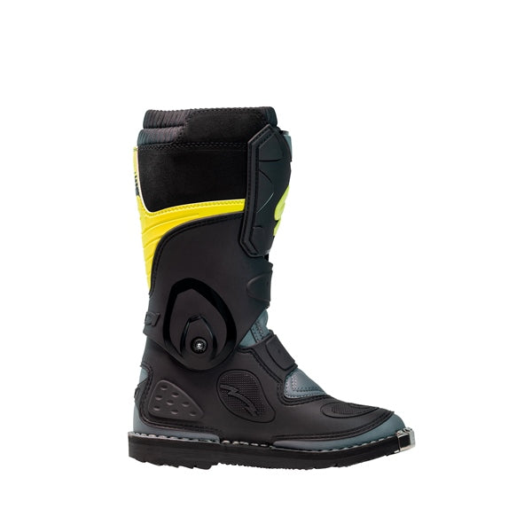 Sidi Flame boots Black/Lime/Gray 36 - Driven Powersports