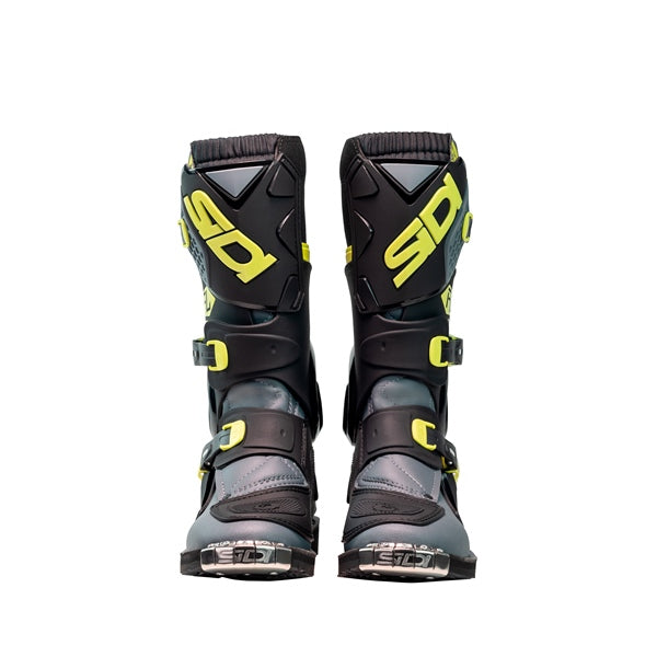 Sidi Flame boots Black/Lime/Gray 36 - Driven Powersports