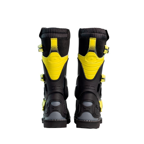 Sidi Flame boots Black/Lime/Gray 36 - Driven Powersports