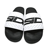 Sidi Pool Slide Black/White - Driven Powersports