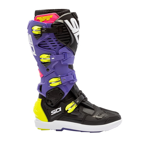 Sidi Crossfire 3 SRS Boots Yellow 42 - Driven Powersports