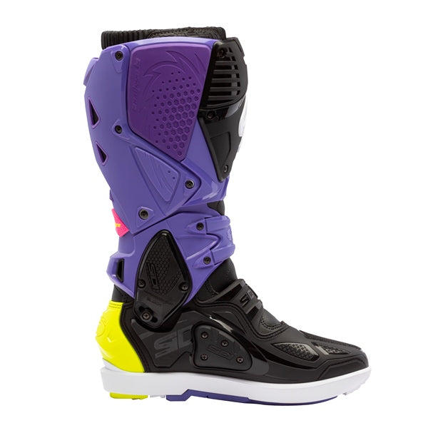 Sidi Crossfire 3 SRS Boots Yellow 42 - Driven Powersports