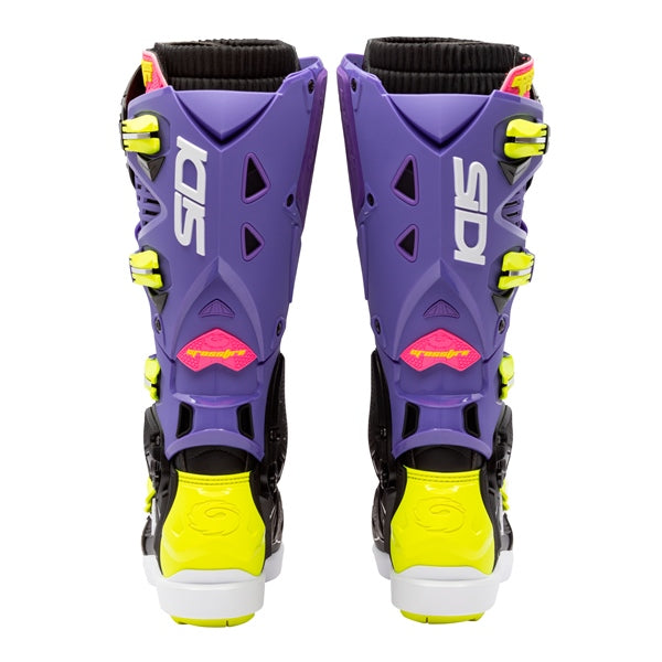 Sidi Crossfire 3 SRS Boots Yellow 42 - Driven Powersports