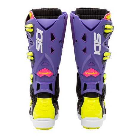 Sidi Crossfire 3 SRS Boots Yellow 42 - Driven Powersports