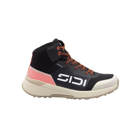 Sidi Fluxx Mid WP Boots - Black/Sand 42 42 - Driven Powersports