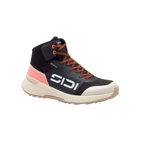 Sidi Fluxx Mid WP Boots - Black/Sand 42 42 - Driven Powersports