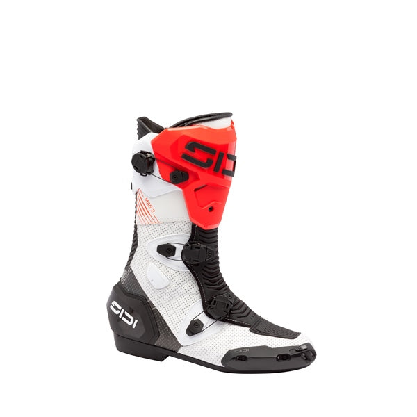 Sidi Mag 2 Air Boots White/Black/Red 41 - Driven Powersports