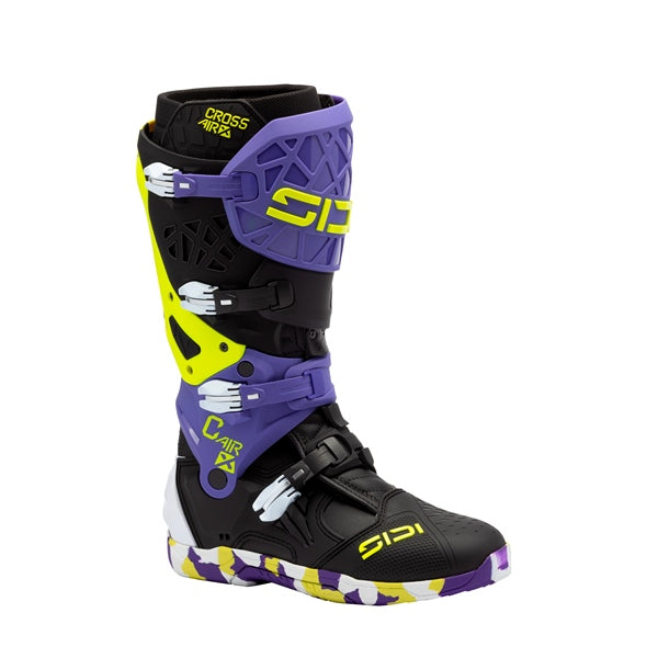 Sidi Crossair X Boots Black/Purple 46 - Driven Powersports