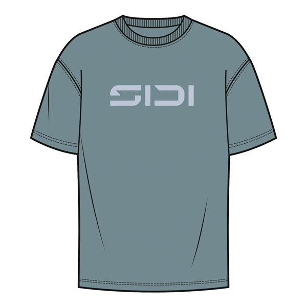 Sidi Elementa T-Shirt Frost Gray XS - Driven Powersports