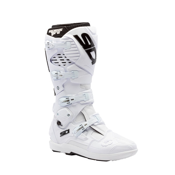 Sidi Crossfire 3 SRS Boots White/Black 44 - Driven Powersports