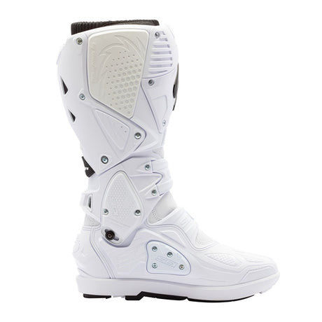 Sidi Crossfire 3 SRS Boots White/Black 44 - Driven Powersports