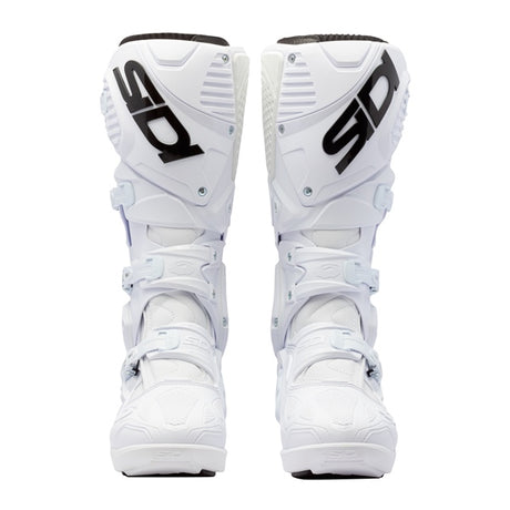 Sidi Crossfire 3 SRS Boots White/Black 44 - Driven Powersports