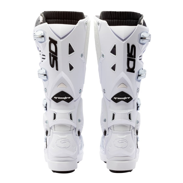 Sidi Crossfire 3 SRS Boots White/Black 44 - Driven Powersports