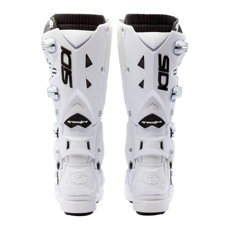 Sidi Crossfire 3 SRS Boots White/Black 44 - Driven Powersports