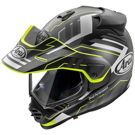 Arai XD-5 Off-Road Helmet Trail Yellow Frost 2XL - Driven Powersports